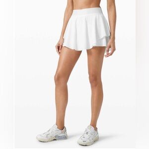 Lululemon court revival tennis skirt